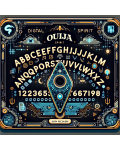 Datenwiederherstellungs-Ouija-Tafel "Digital Spirit"