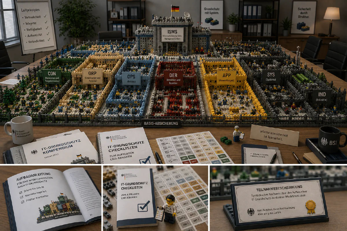 BSI IT-Grundschutz Klemmbausteinkasten