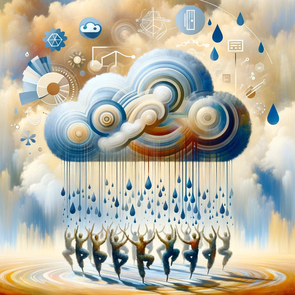 CloudRhythm Offboarding Regentanz - Das rituelle Datenballett