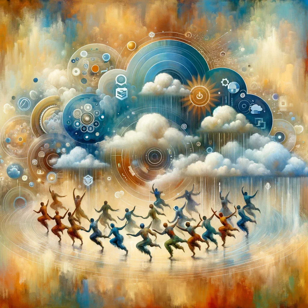 CloudRhythm Offboarding Regentanz - Das rituelle Datenballett