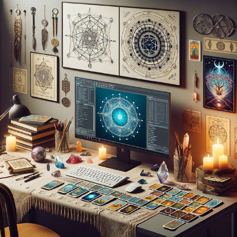 NIC-Tarot: Eine Symbiose aus Netzwerktechnik und esoterischer Weisheit