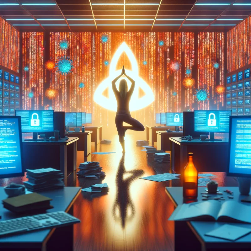 Ransomware Yoga – Der Weg zu innerer Ruhe in der IT-Welt