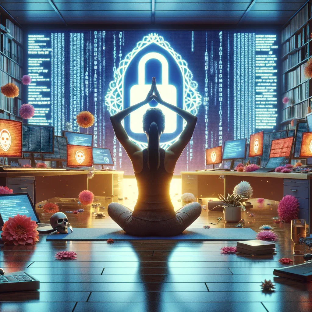 Ransomware Yoga – Der Weg zu innerer Ruhe in der IT-Welt